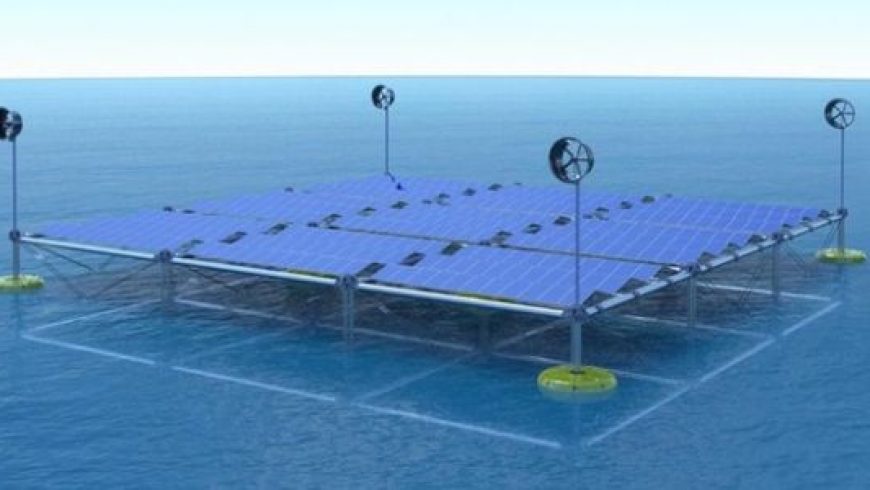 Δοκιμή πλωτής πλατφόρμας με κυματική, αιολική και ηλιακή ενέργεια στο Ηράκλειο